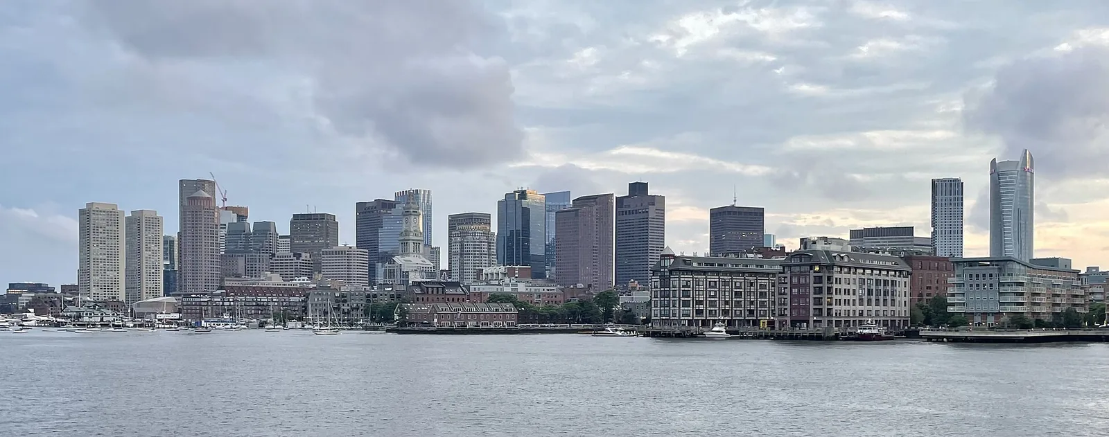 Downtown Boston skyline