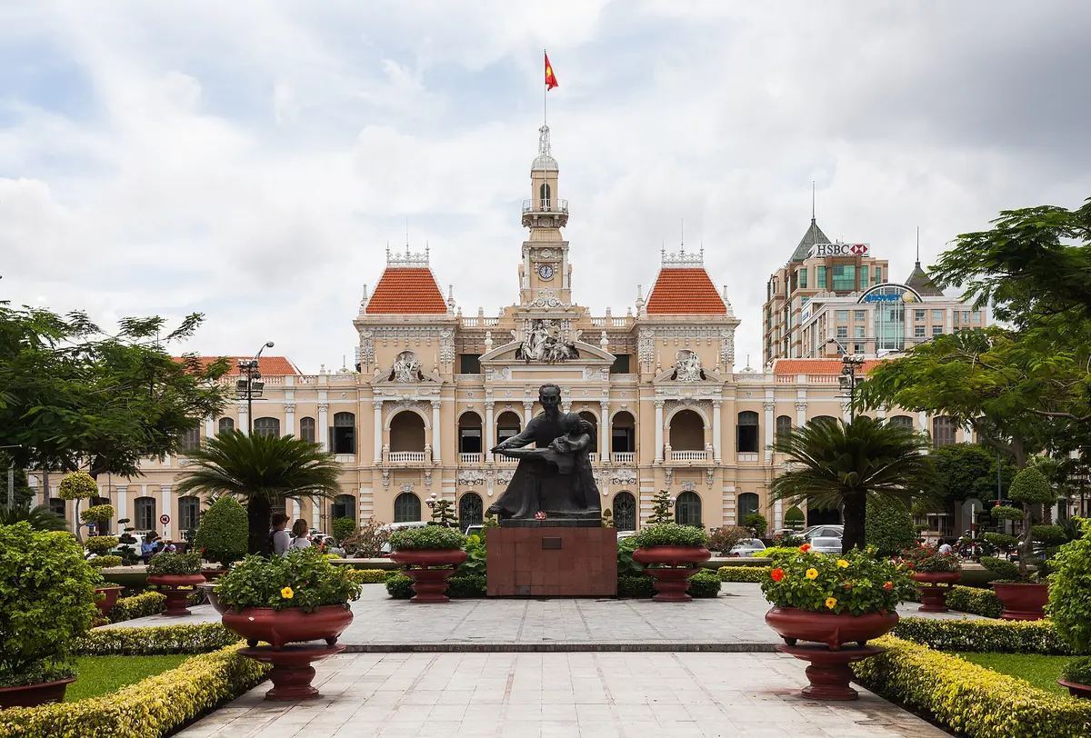 Ho Chi Minh City Hall in Saigon